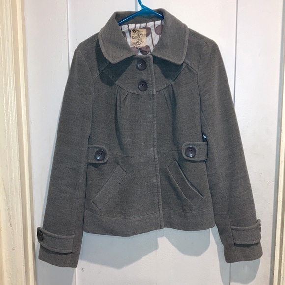 Tulle Brand Grey crop Jacket - Picture 2 of 7